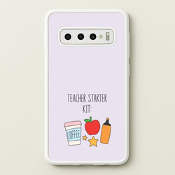 Teacher Starter Kit Galaxy S10 Plus Case