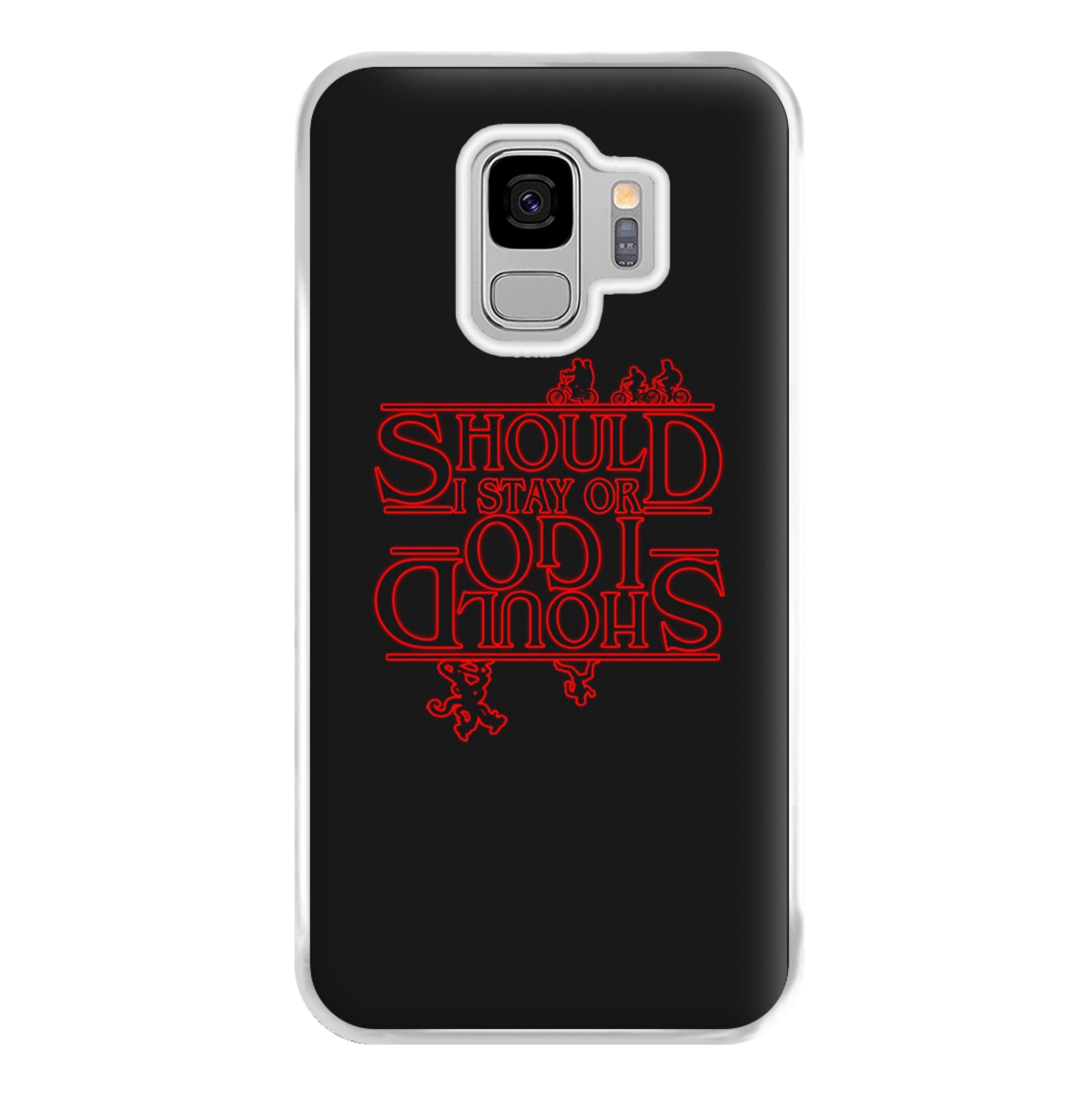 Should I Stay Or Should I Go Upside Down Phone Case