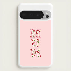 Floral Varsity Mum Google Pixel 9 Pro XL Case