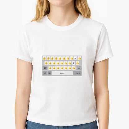 Dad's Keyboard - Father's Day Womens T-Shirt