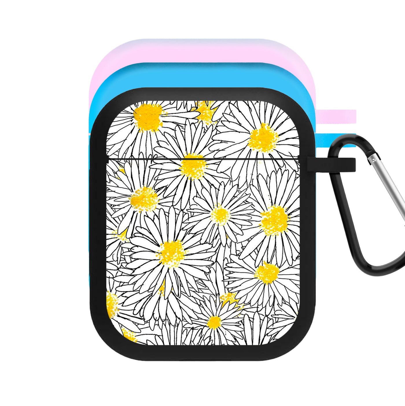 Cute Daisy Pattern AirPods Case