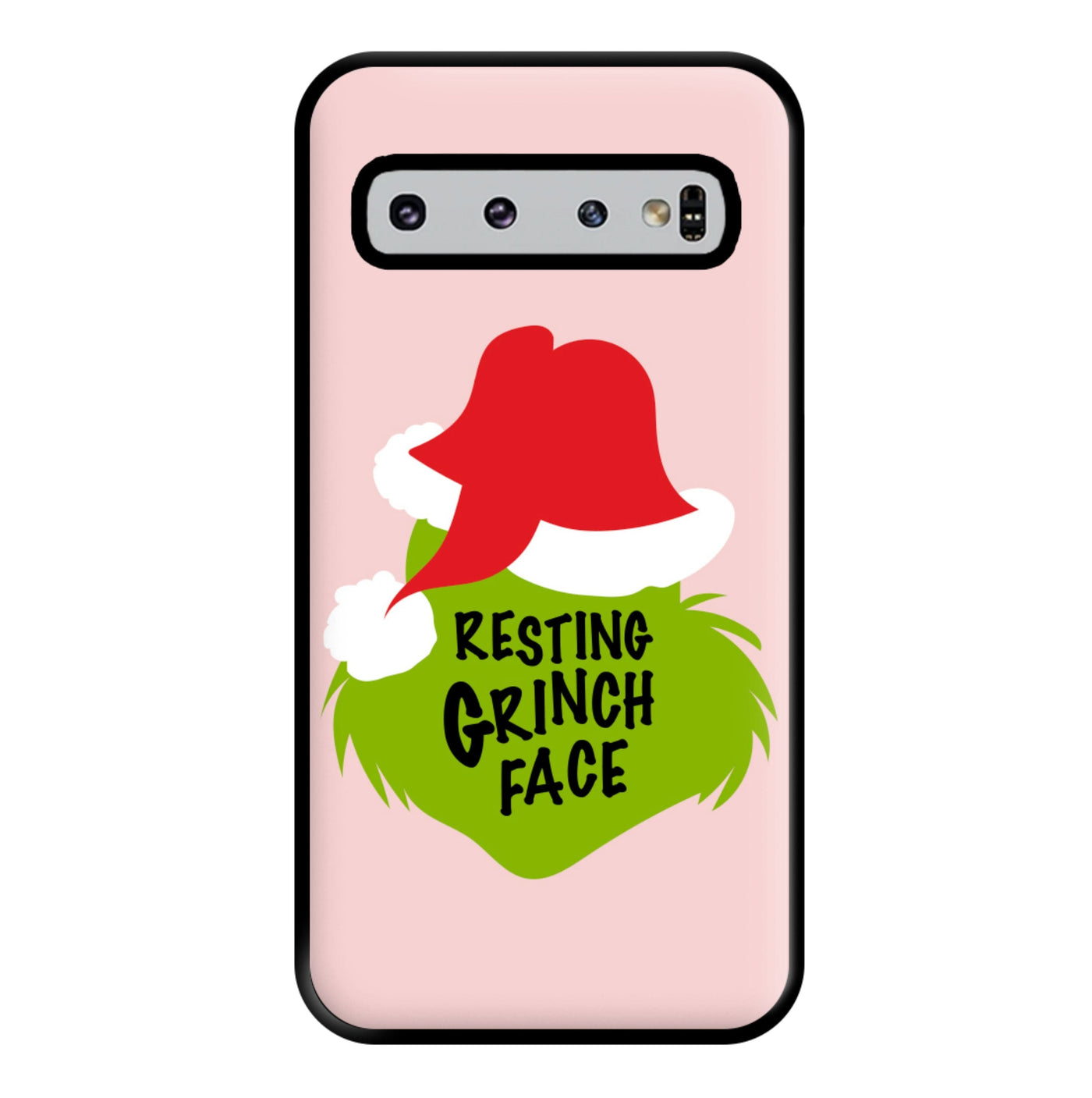 Resting Grinch Face Phone Case