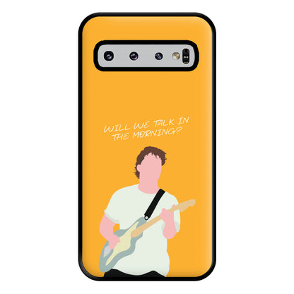 Will We Talk In The Morning Yellow Galaxy S10 Case