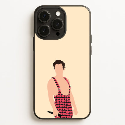 Harry Heart Jumpsuit iPhone 16 Pro Max Case