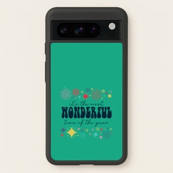 The Most Wonderful Time Of The Year Geometric Google Pixel 8 Pro Case