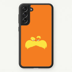 Orange Tree Creature Face Galaxy S21 Case