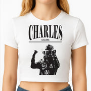 Charles Red And Gold Crop top 2
