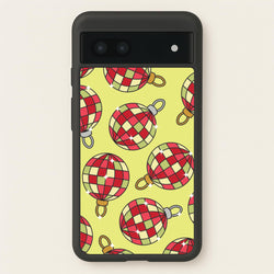 Disco Baubles Pattern Google Pixel 7a Case
