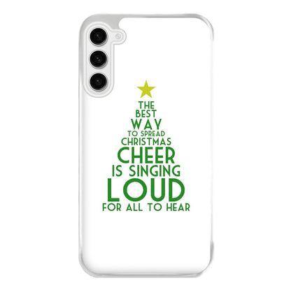 The Best Way To Spread Christmas Cheer - Elf Phone Case