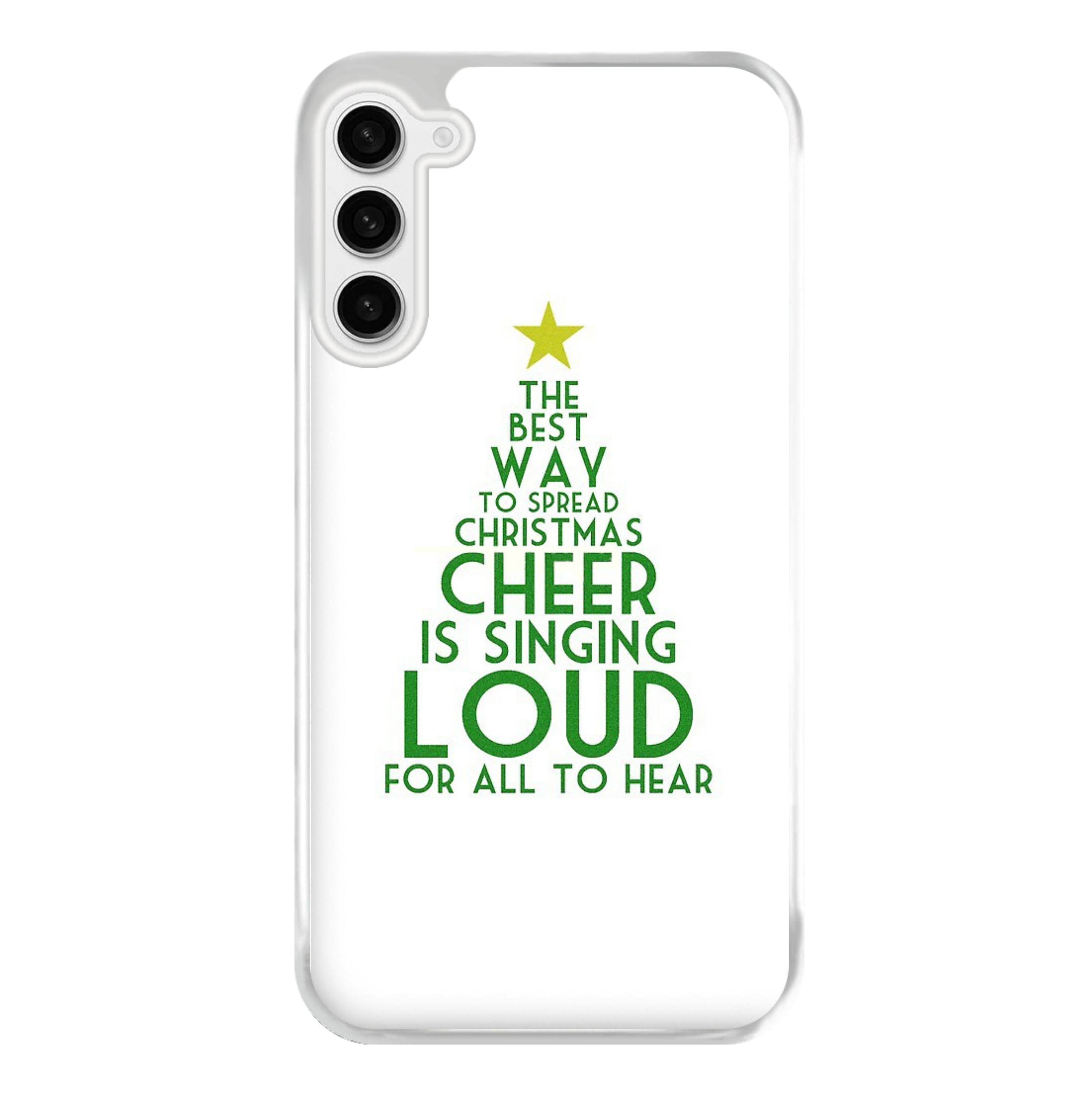 The Best Way To Spread Christmas Cheer - Elf Phone Case