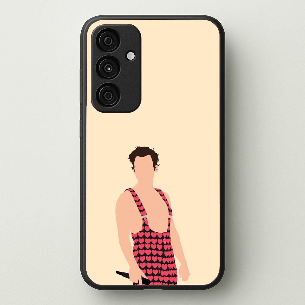Harry Heart Jumpsuit Galaxy A15 Case