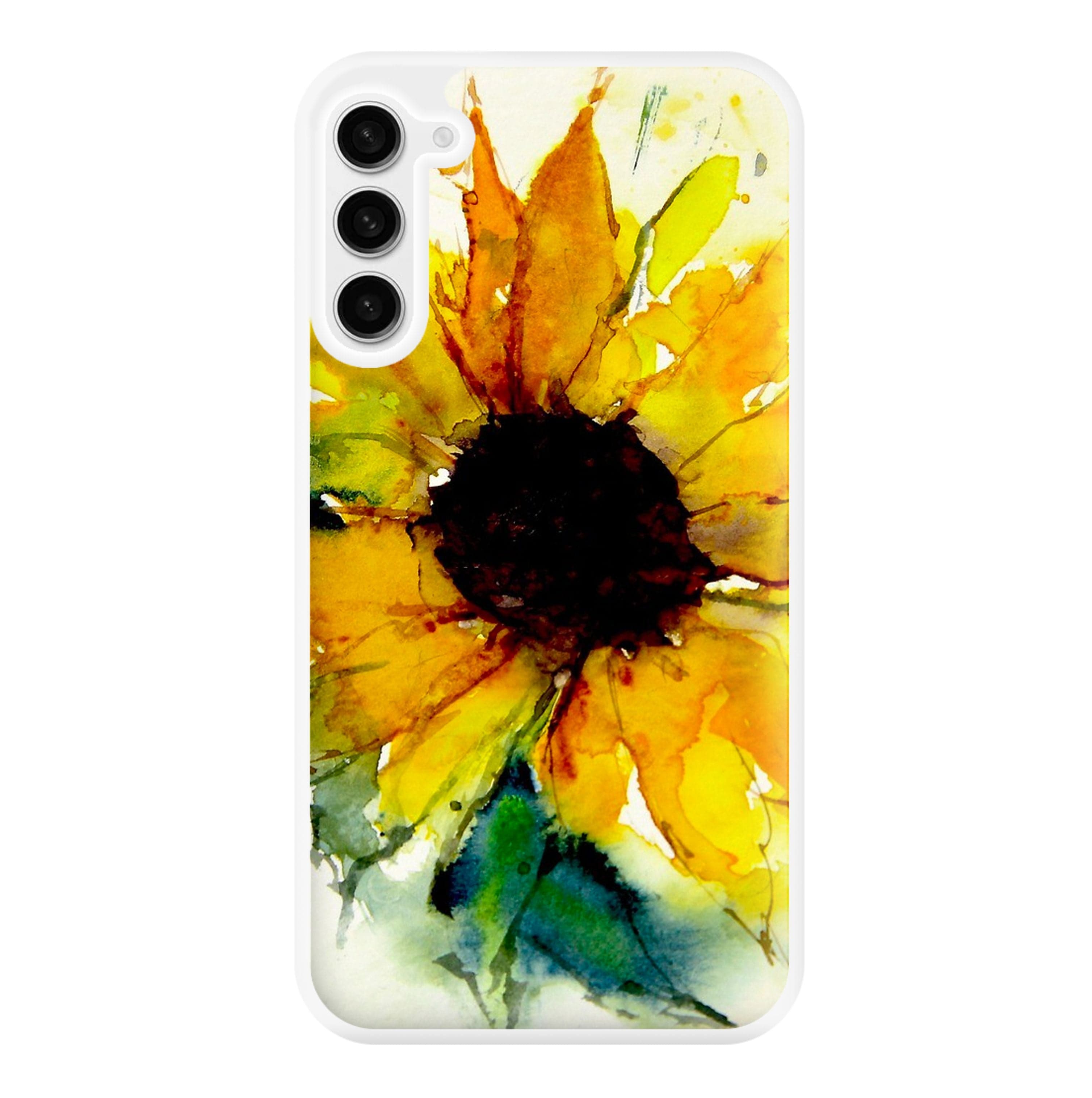 Watercolour Sunflower Phone Case