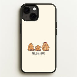 Gingerbread Plushies Quote iPhone 13 Mini Case