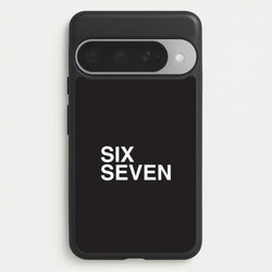 6 7 Black Google Pixel 10 Pro XL Case