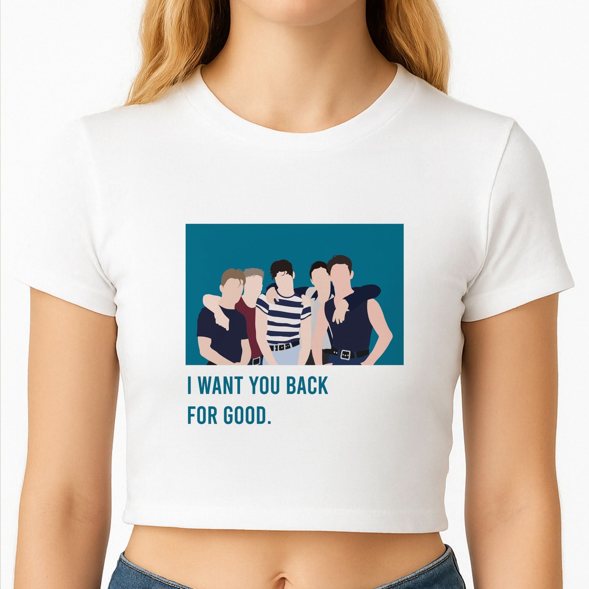 I Want You Back Crop Top