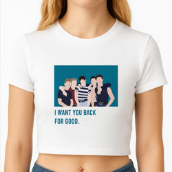 I Want You Back Crop Top