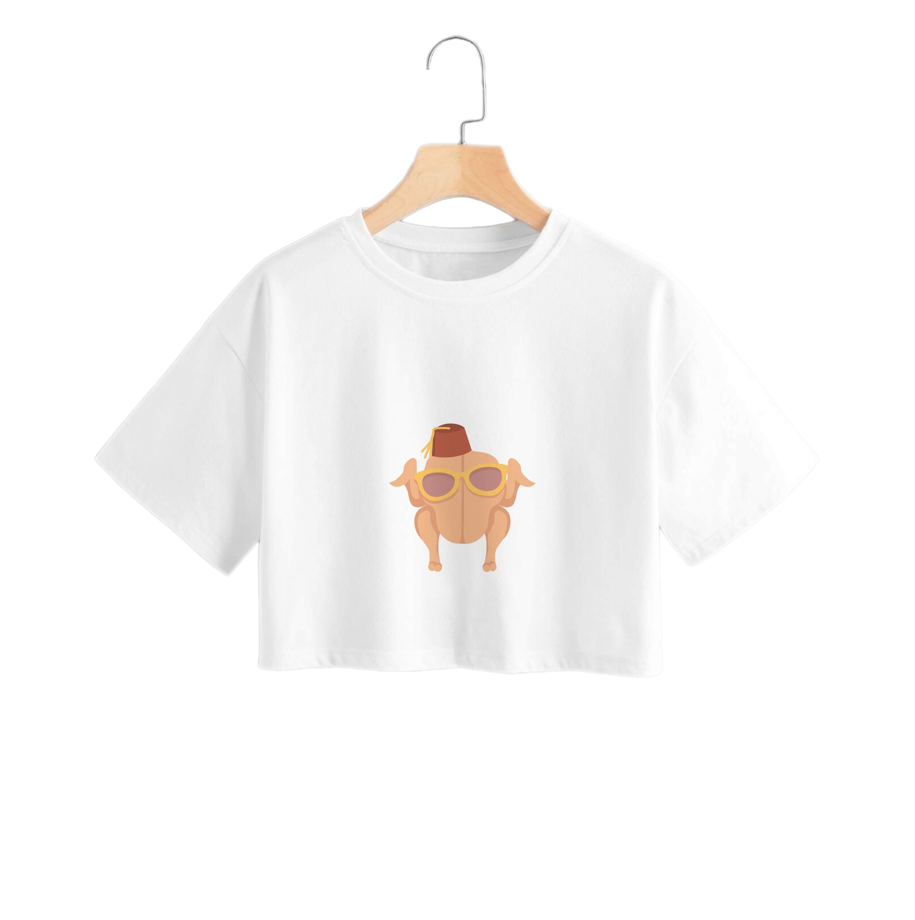 Thanksgiving Turkey Crop Top