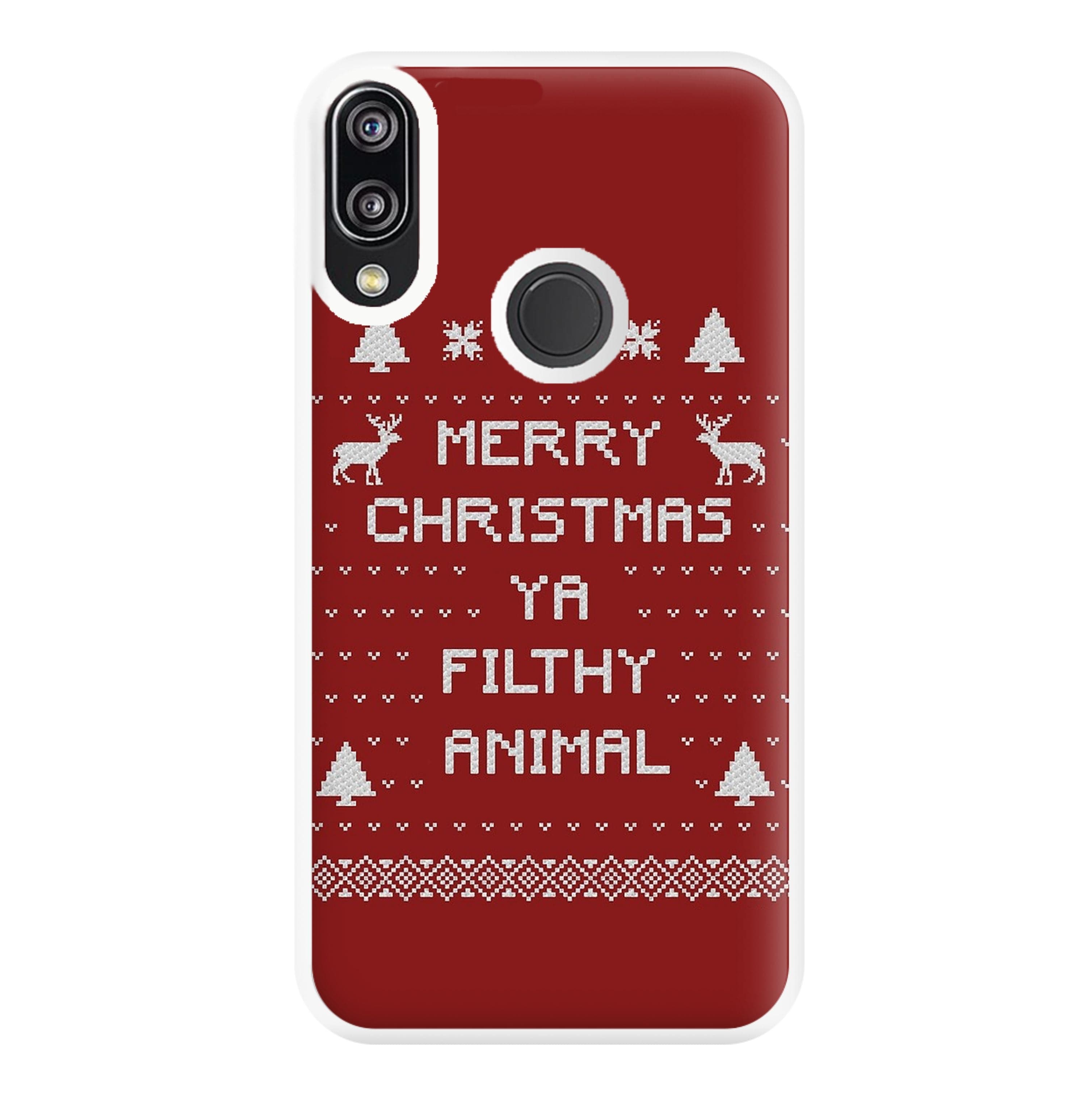 Merry Christmas Ya Filthy Animal Phone Case