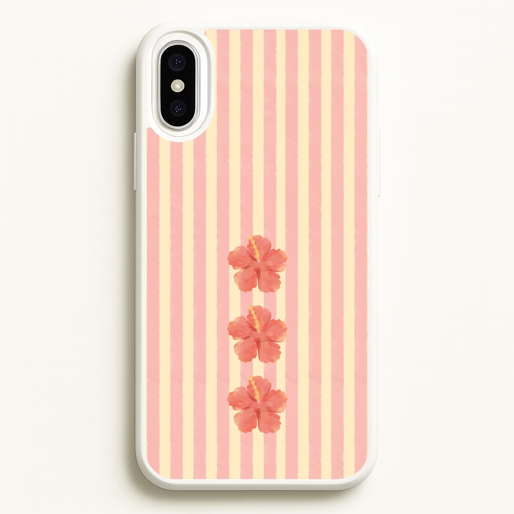 Hibiscus Rays iPhone XS Max Case