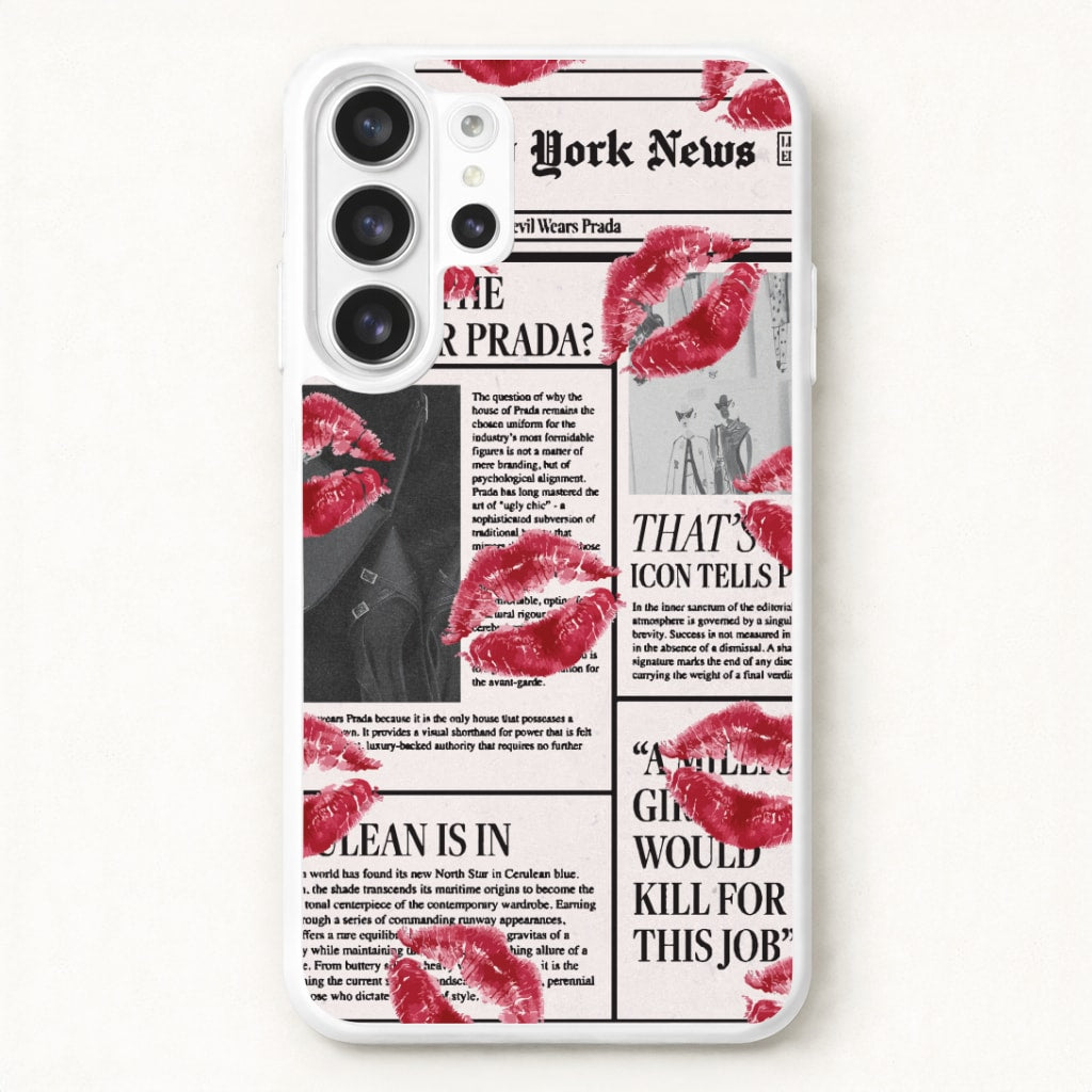 Headline Kisses Galaxy S26 Ultra Case