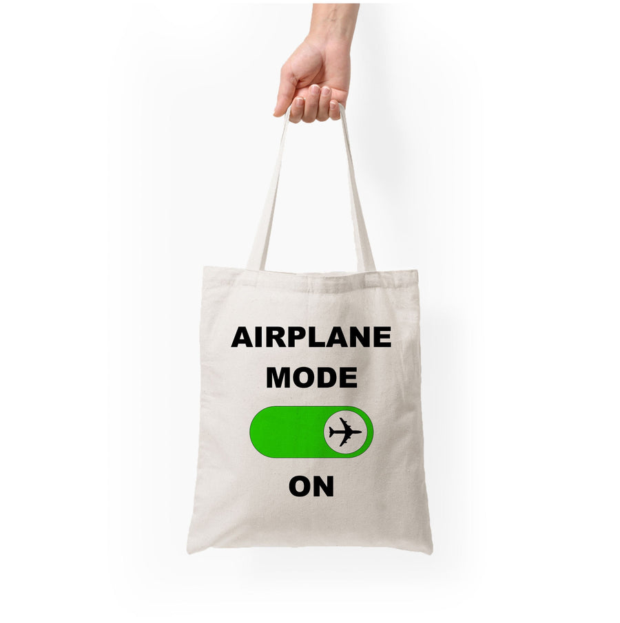 Airplane Mode On - Travel Tote Bag