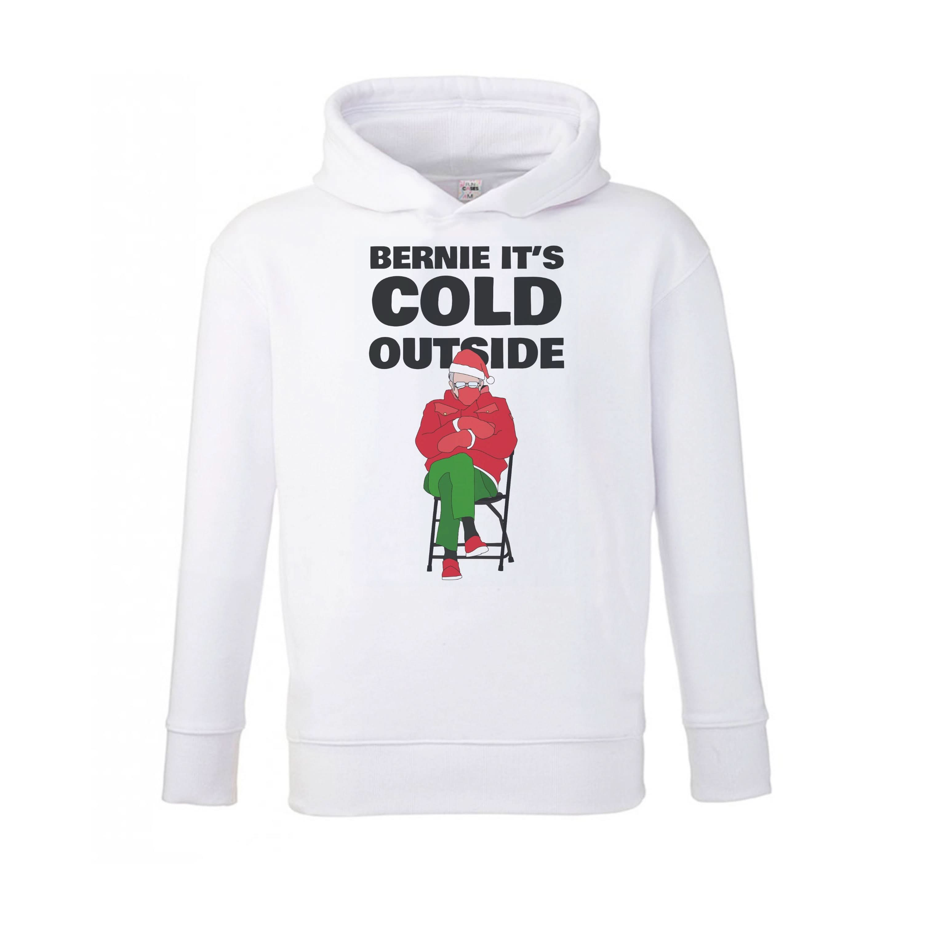 Bernie It's Cold Outside Kids Hoodie