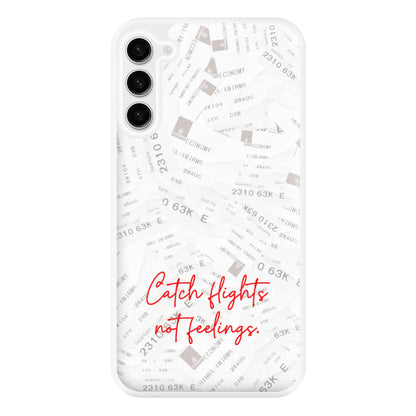 Catch Flights Not Feelings Collage Galaxy S23 Plus Case