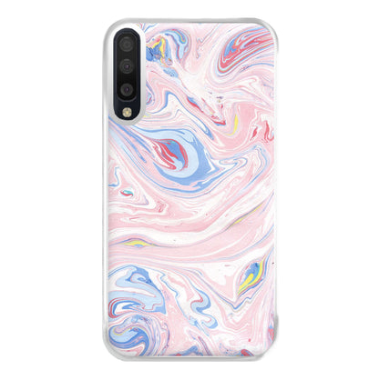 Pink Marble Swirl Phone Case