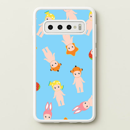Angels Pattern Galaxy S10 Case