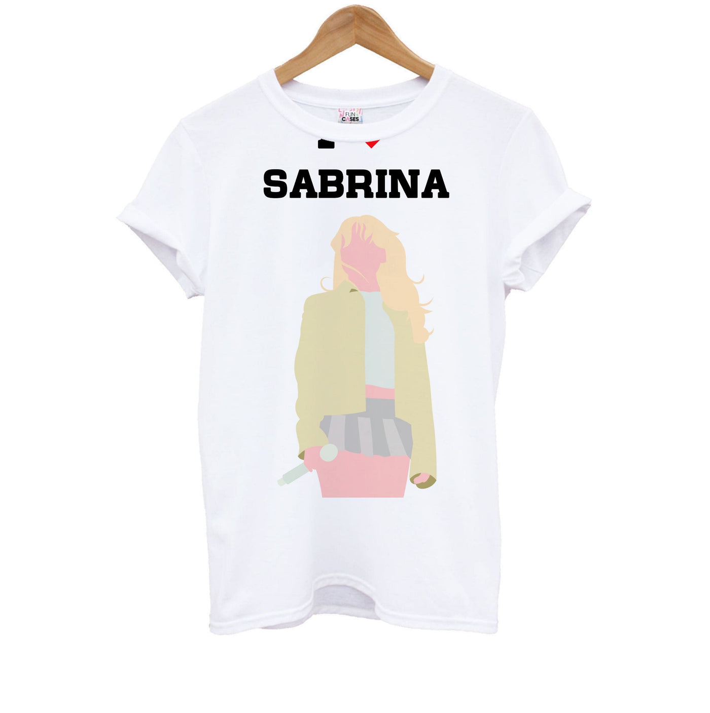 I Love Sabrina Carpenter Kids T-Shirt