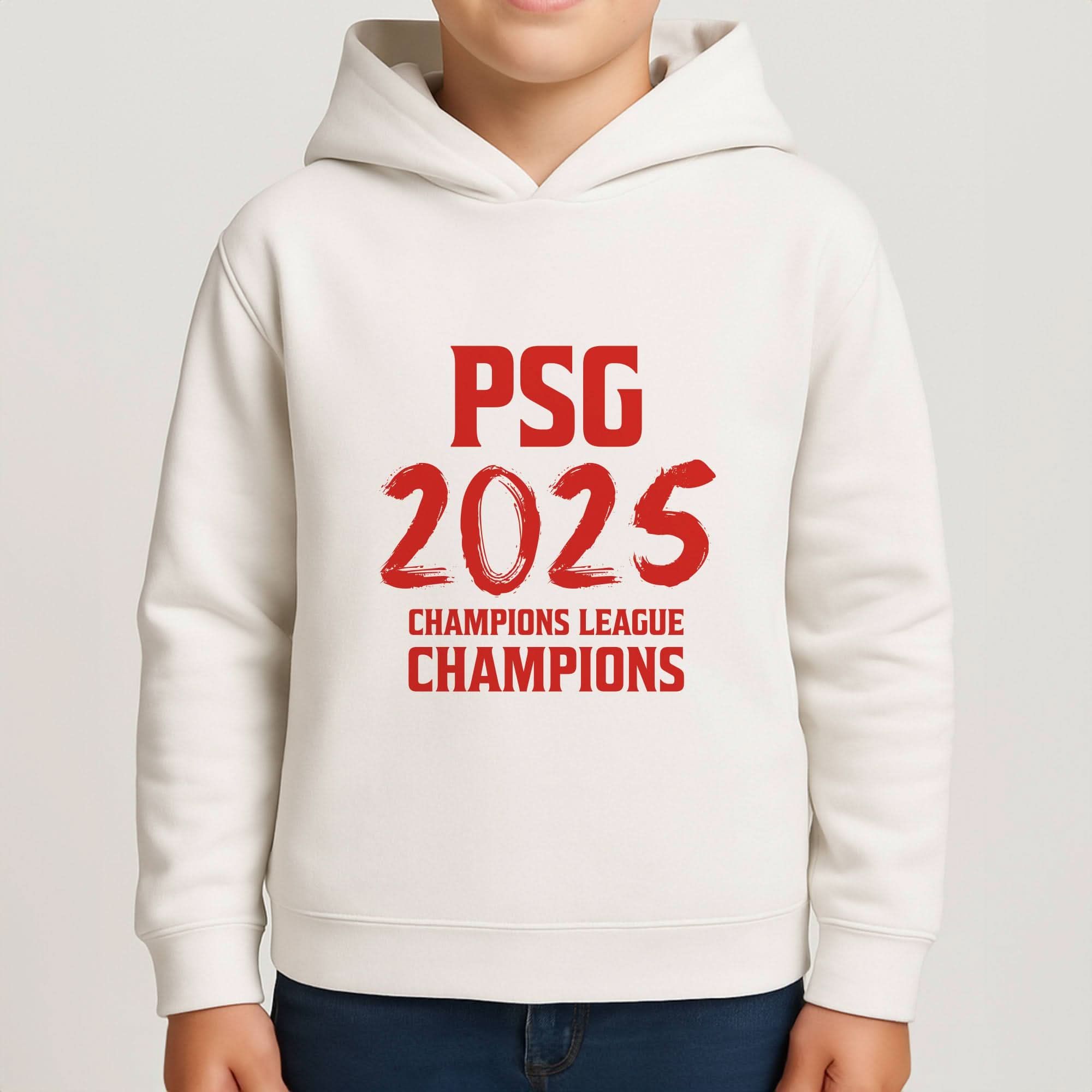 Champion League Winners 25 PSG Boys Hoodie