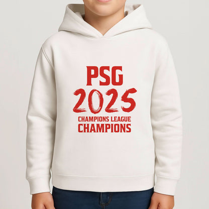 Champion League Winners 25 PSG Boys Hoodie