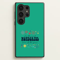 The Most Wonderful Time Of The Year Geometric Galaxy S25 Ultra Case