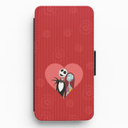 J And S Heart Flip / Wallet Phone Case 1