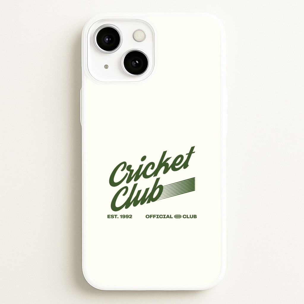 Official Cricket Club iPhone 13 Case