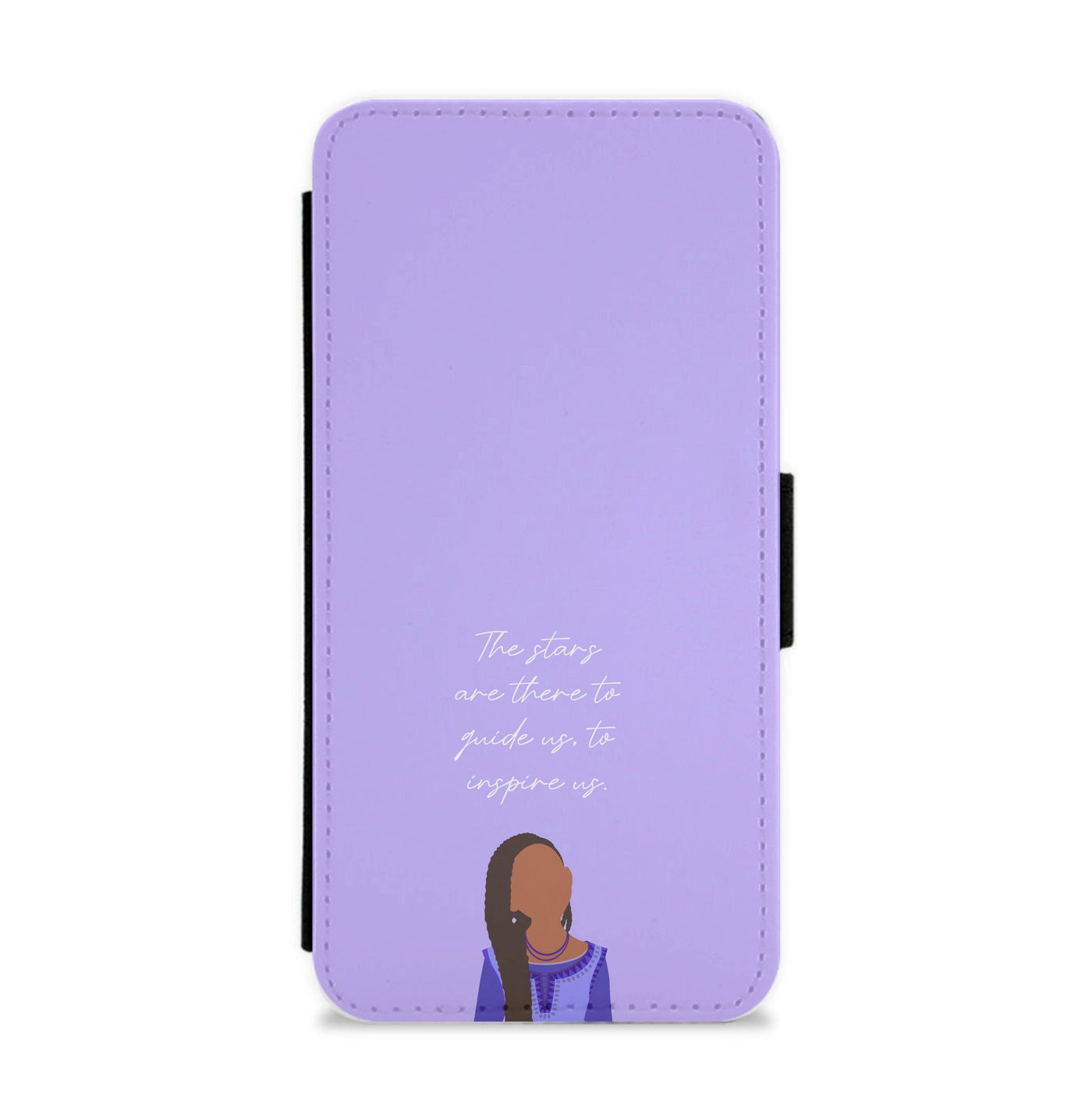 The Stars Are There To Guide Us - Wish Flip / Wallet Phone Case