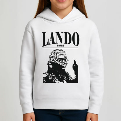 Lando Black And Green  Girls Hoodie