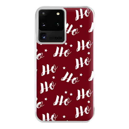 Ho Ho Ho Christmas Pattern Phone Case