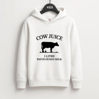 Cow Juice Kids Hoodie