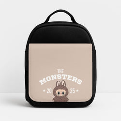 Cute Monster 2025 Biege Insulated Lunch Bag