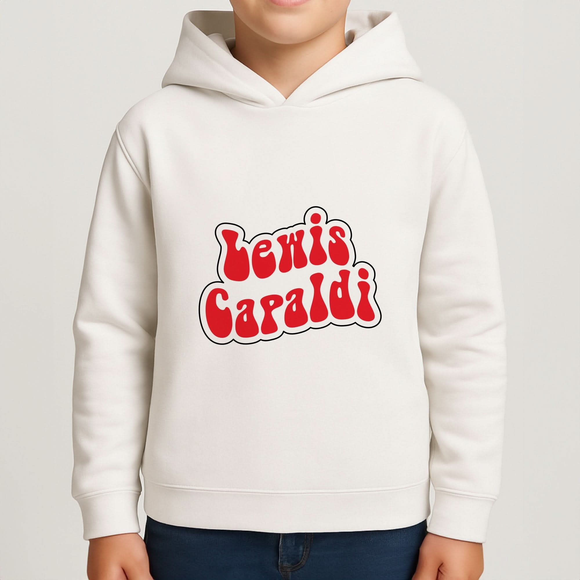 Red Name Boys Hoodie