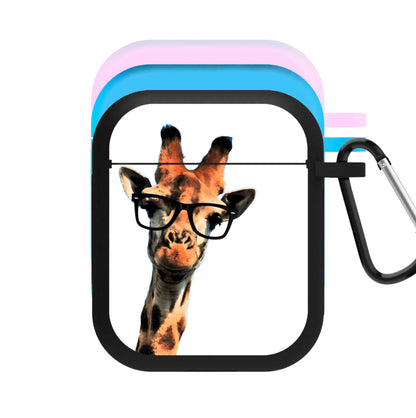 Hipster Giraffe Tumblr AirPods Case