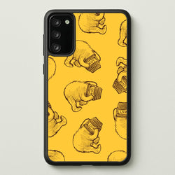 Winnie Honey Pot Pattern Galaxy S20 Case