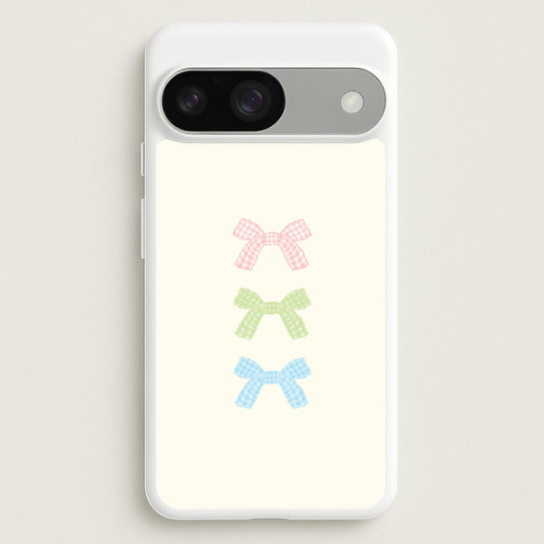 Gingham Tiered Ties Google Pixel 9 / 9 Pro Case