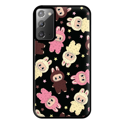Cute Monsters And Stars Pattern Galaxy Note 20 Case