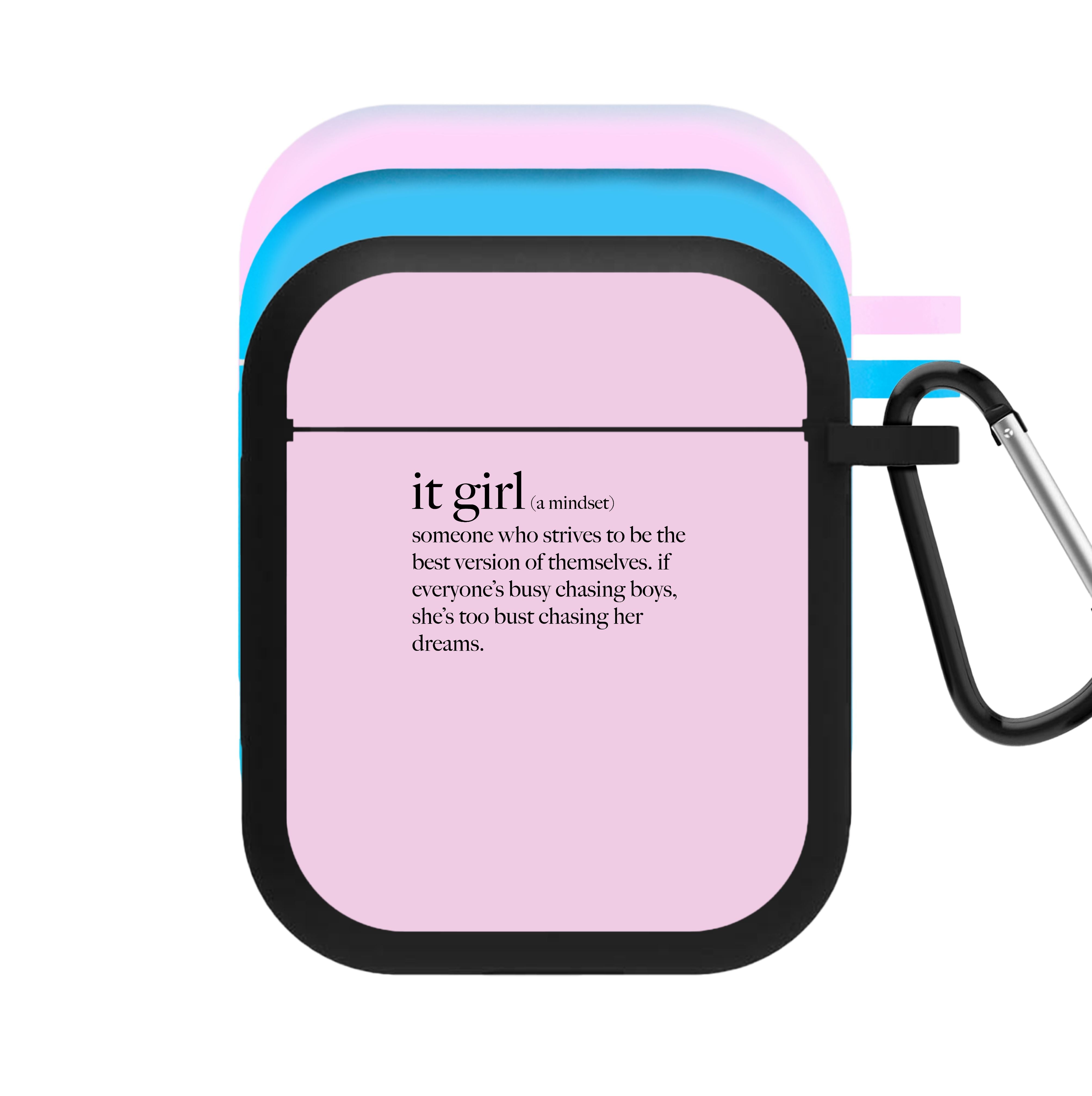 It Girl - Clean Girl Aesthetic AirPods Case