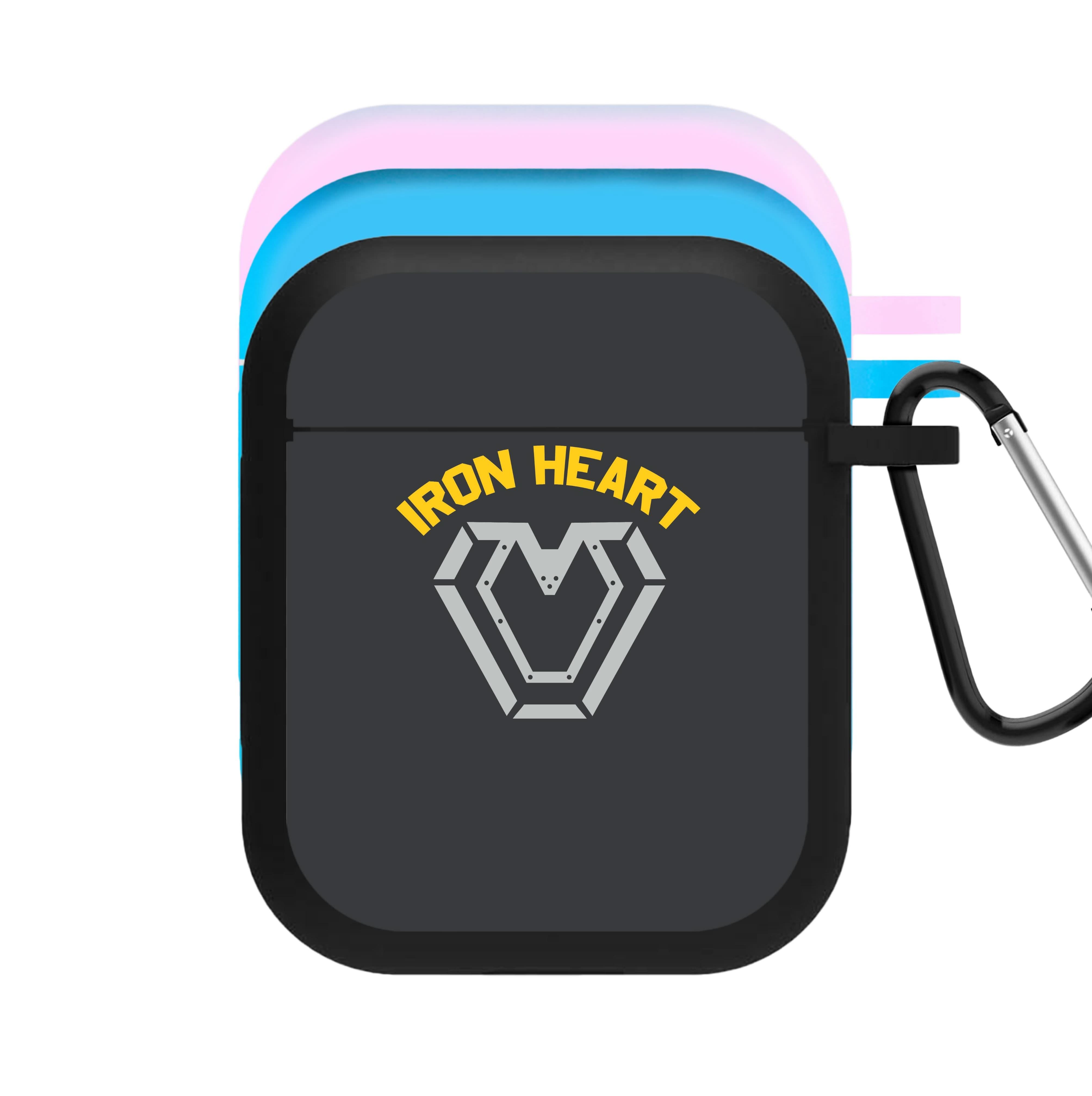 Metal Hero Heart AirPods Case