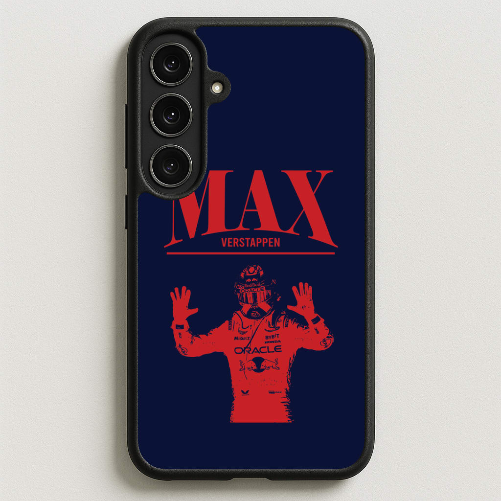 Max Blue And Red Galaxy S25FE Case