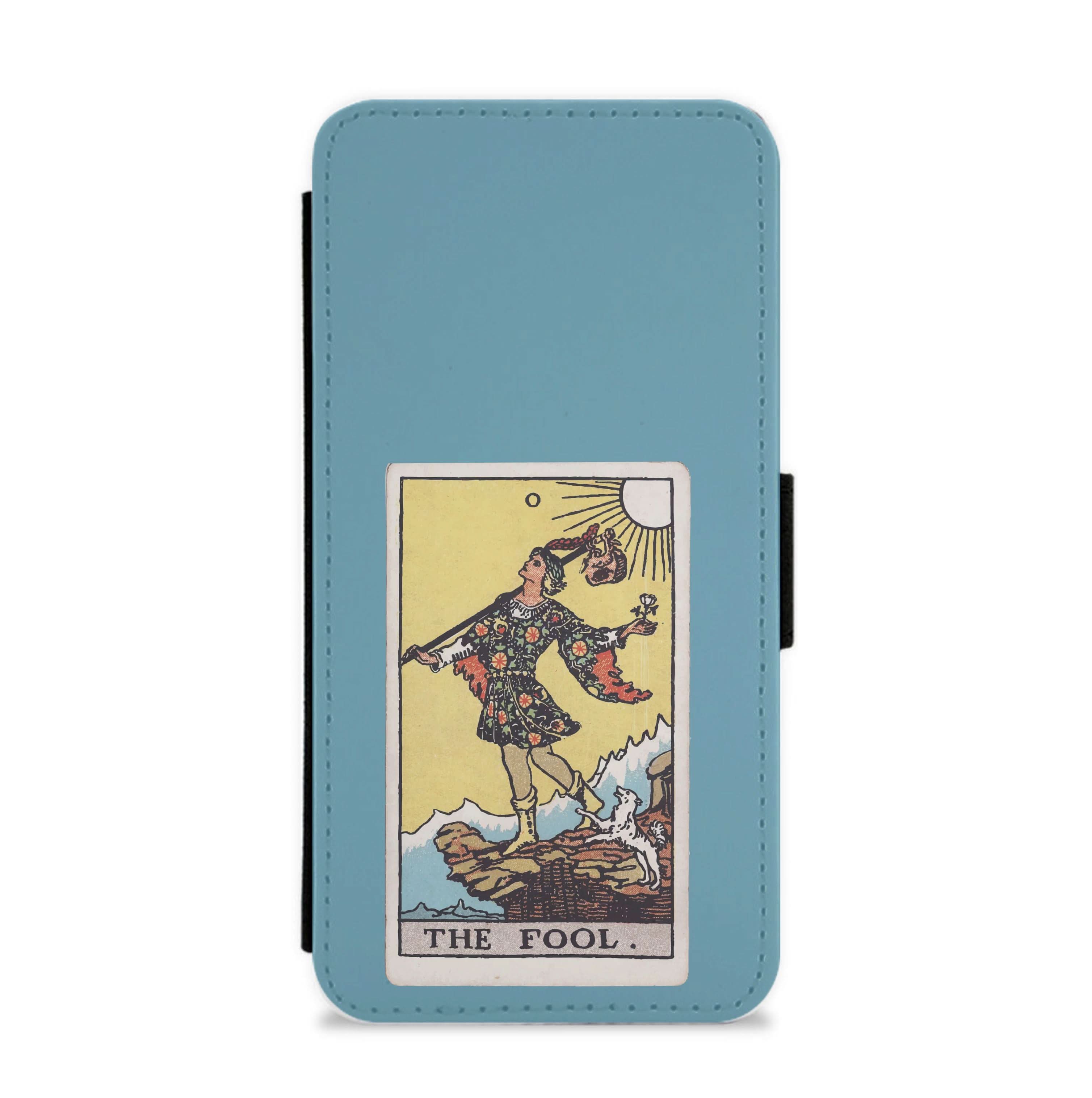 The Fool Tarot Card Flip / Wallet Phone Case