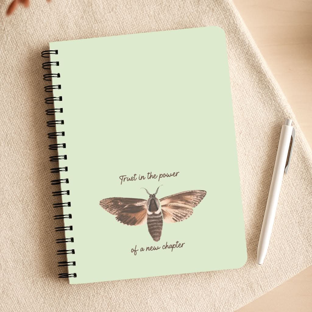 Trust In The Power Of A New Chapter Notepad